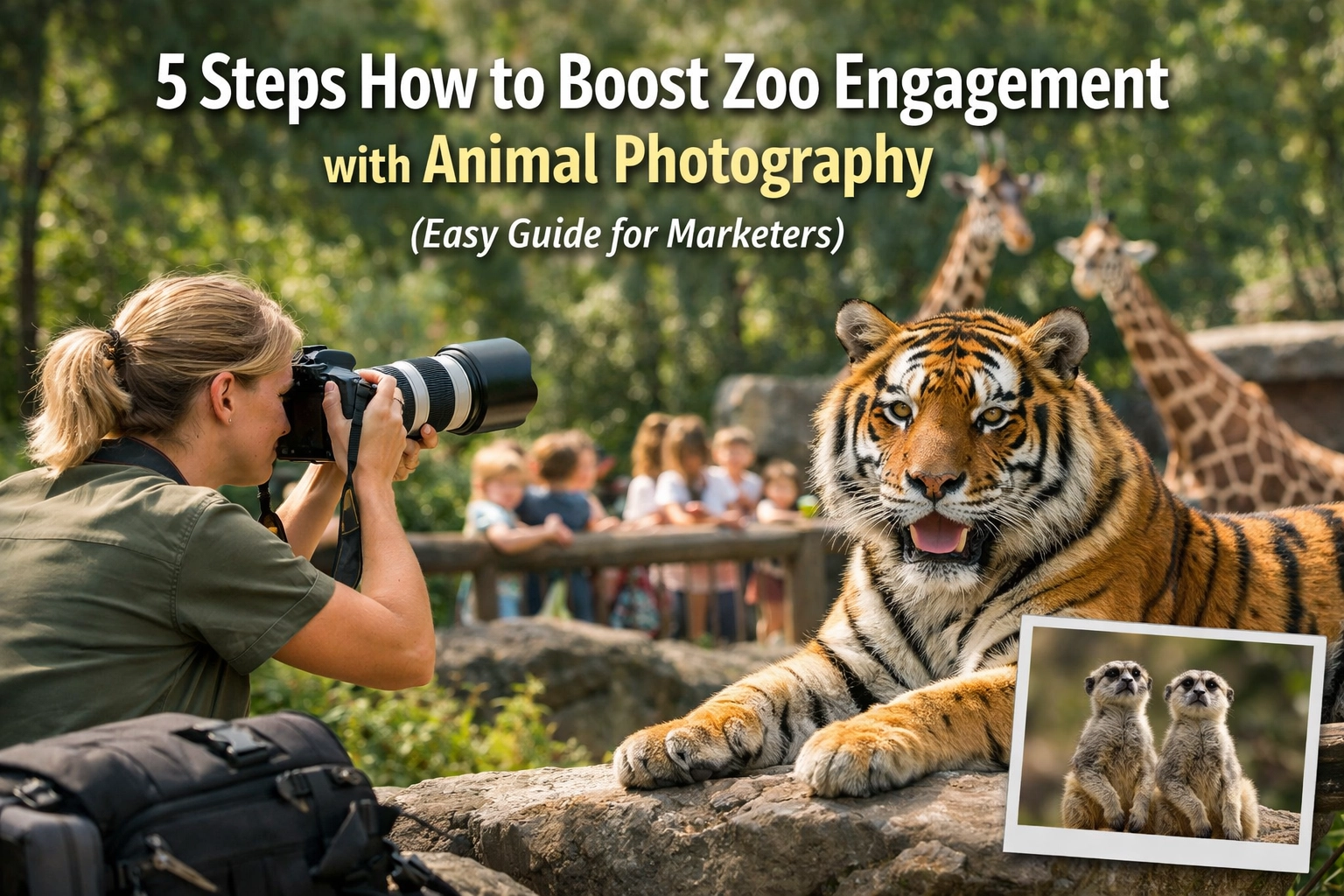 5 Steps How to Boost Zoo Engagement with Animal Photography (Easy Guide for Marketers)
