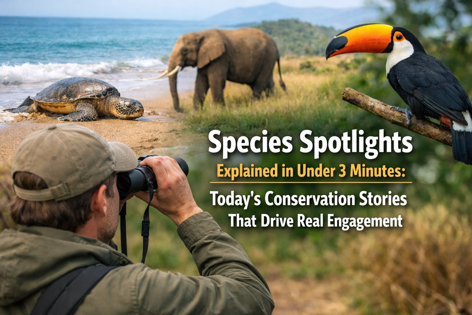 Species Spotlights Explained in Under 3 Minutes: Today's Conservation Stories That Drive Real Engagement