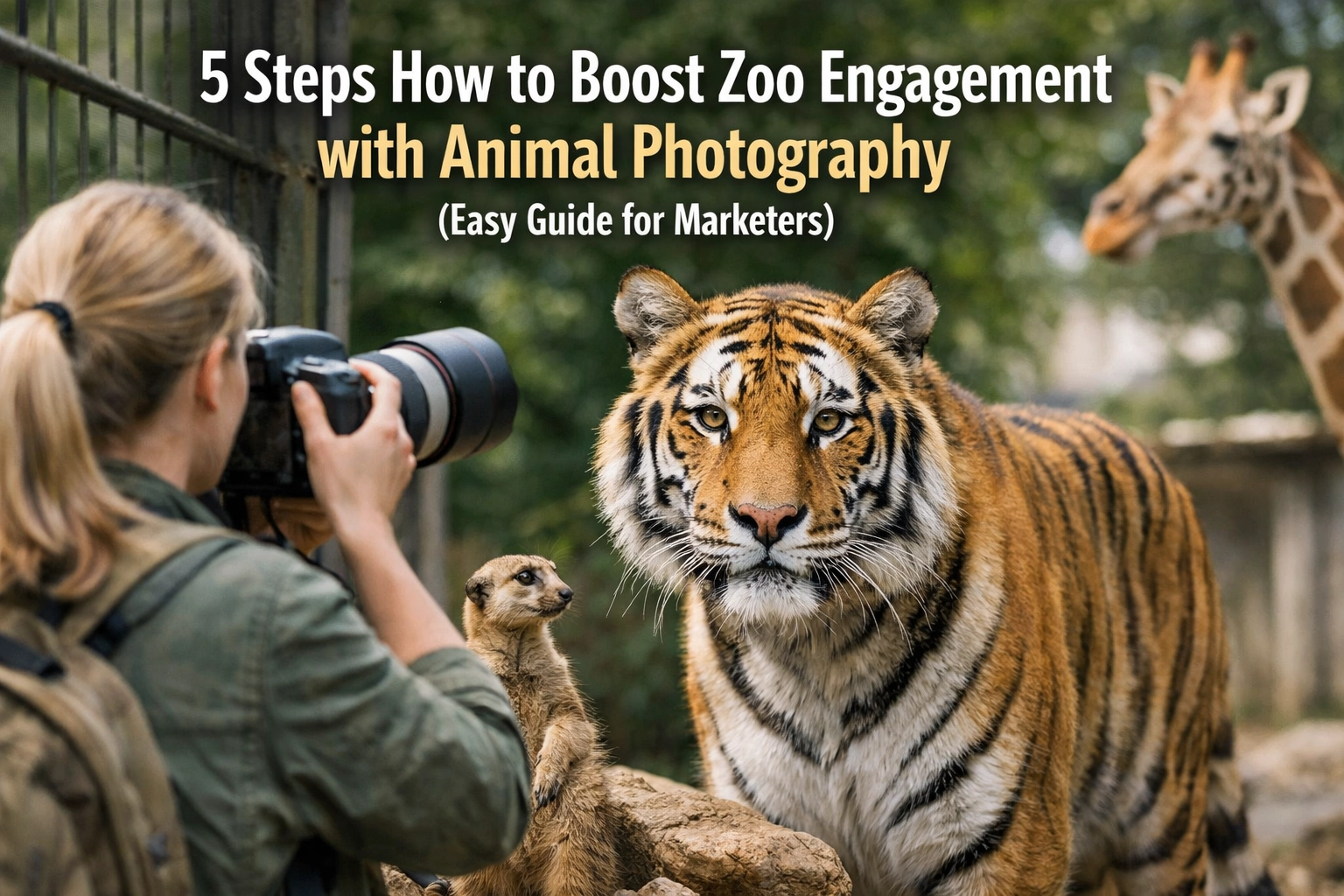 5 Steps How to Boost Zoo Engagement with Animal Photography (Easy Guide for Marketers)
