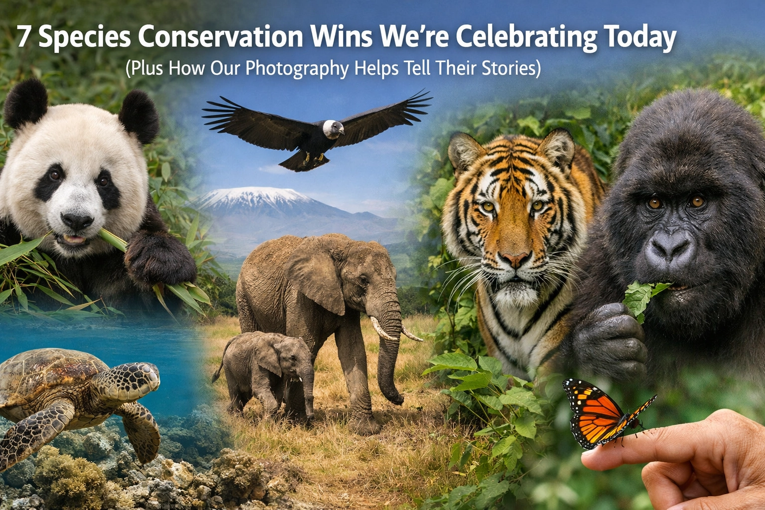 7 Species Conservation Wins We're Celebrating Today (Plus How Our Photography Helps Tell Their Stories)