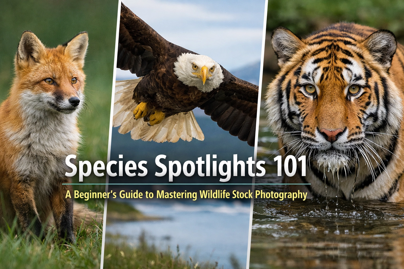 Species Spotlights 101: A Beginner's Guide to Mastering Wildlife Stock Photography