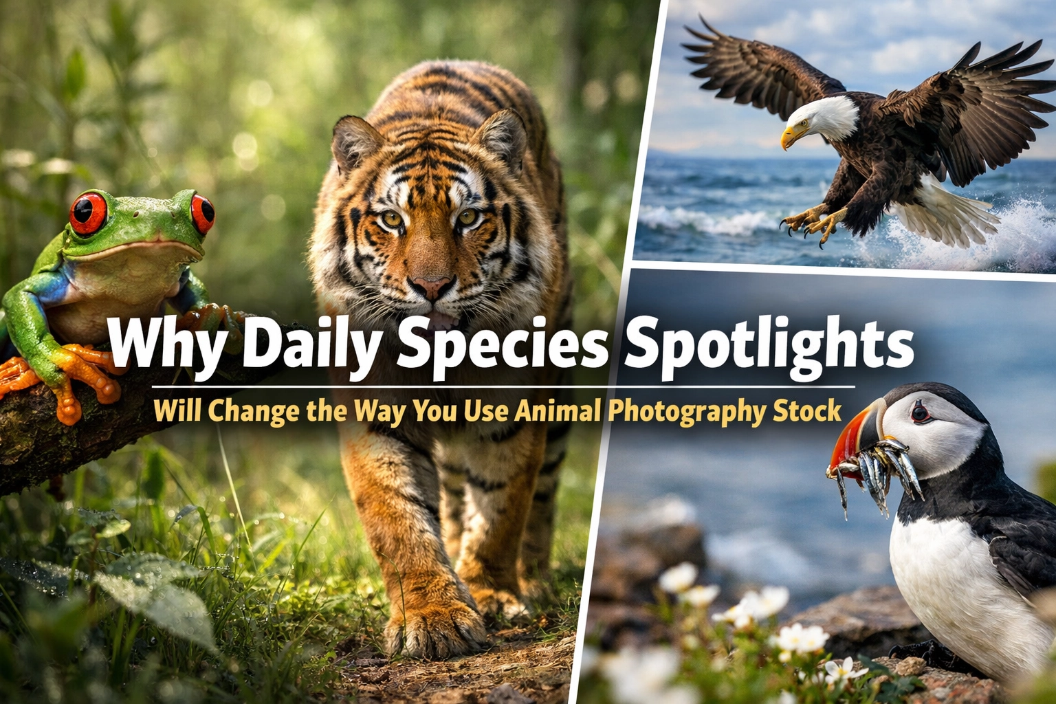 Why Daily Species Spotlights Will Change the Way You Use Animal Photography Stock