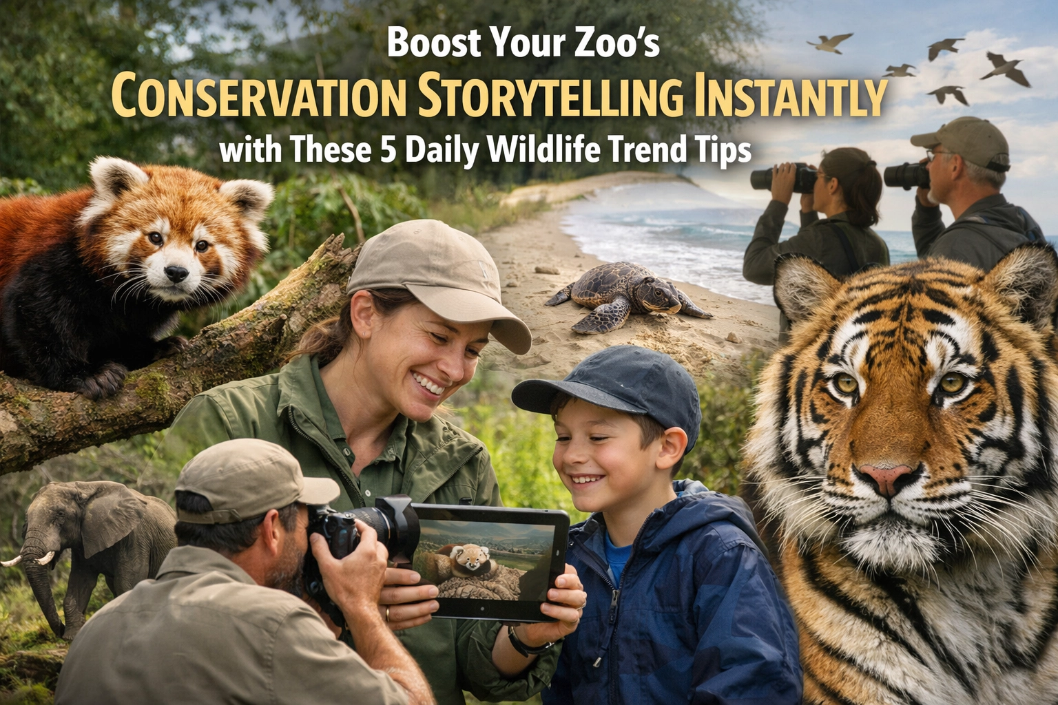 Boost Your Zoo’s Conservation Storytelling Instantly with These 5 Daily Wildlife Trend Tips