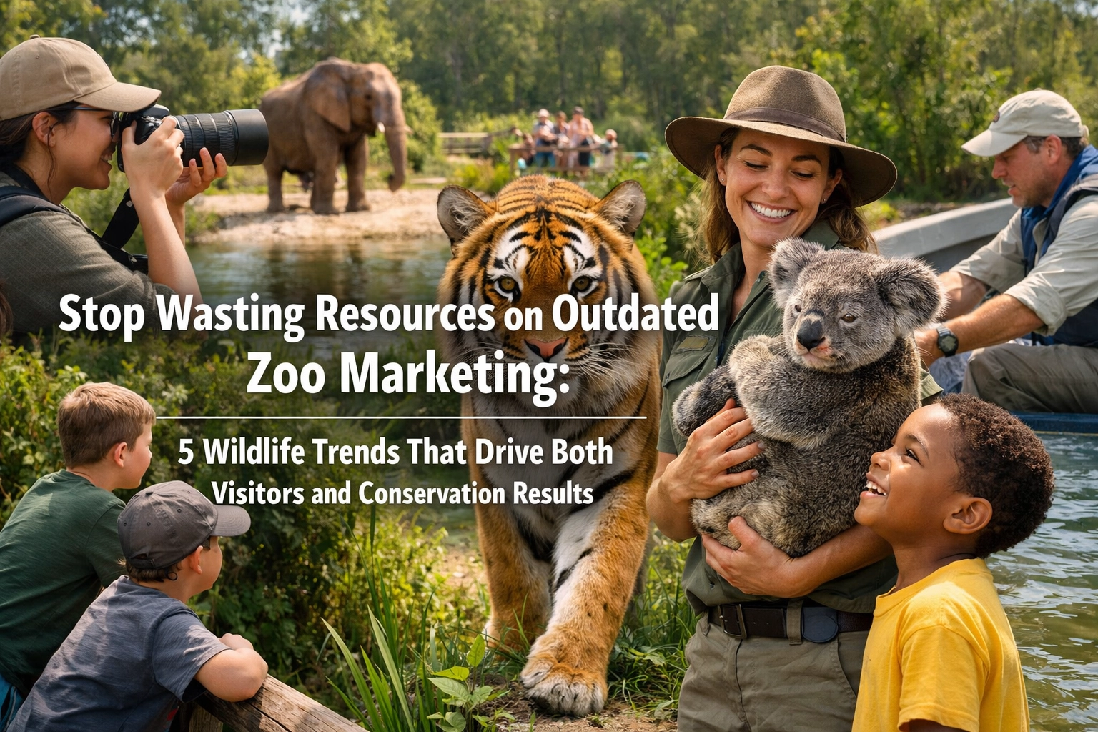 Stop Wasting Resources on Outdated Zoo Marketing: 5 Wildlife Trends That Drive Both Visitors and Conservation Results