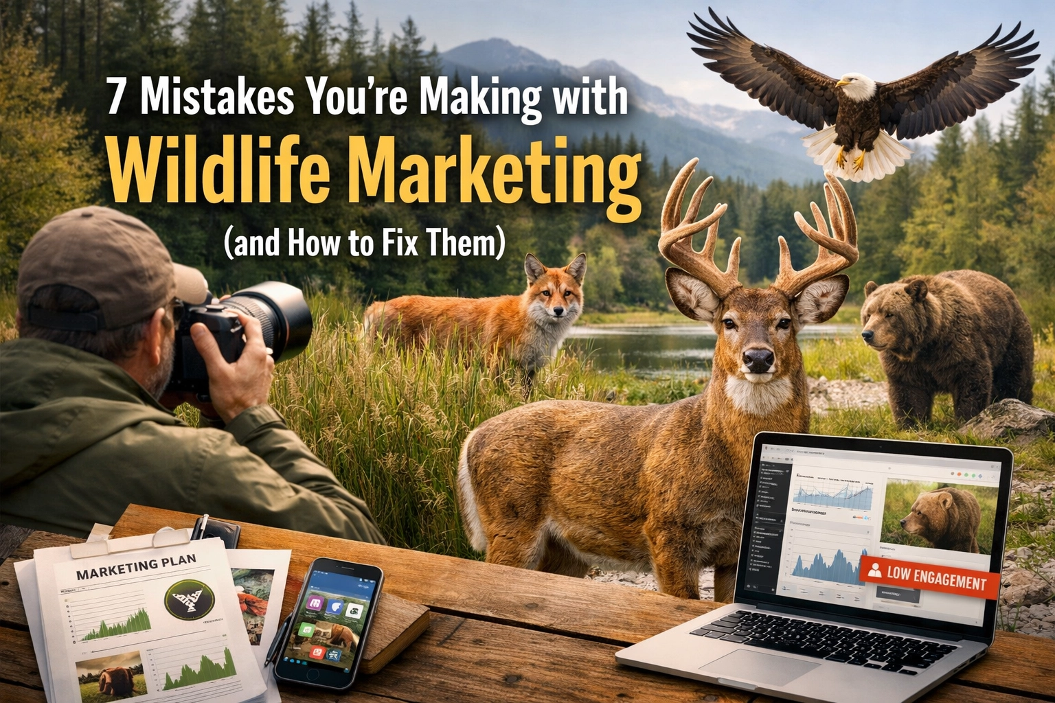 7 Mistakes You’re Making with Wildlife Marketing (and How to Fix Them)