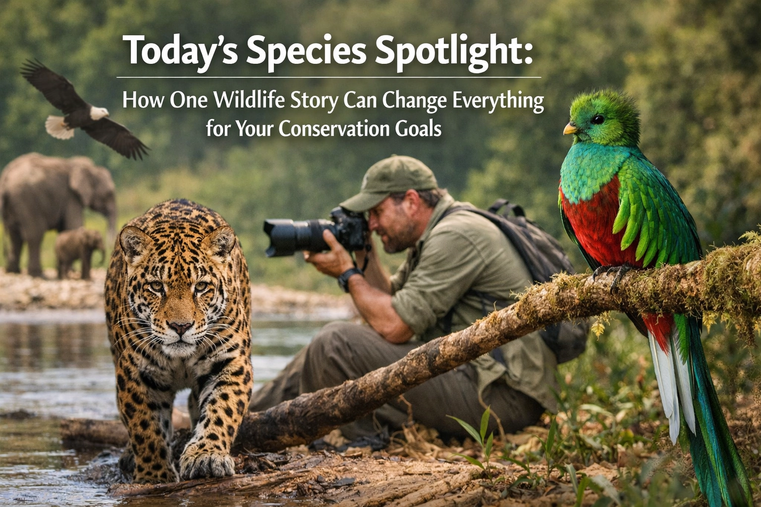 Today's Species Spotlight: How One Wildlife Story Can Change Everything for Your Conservation Goals