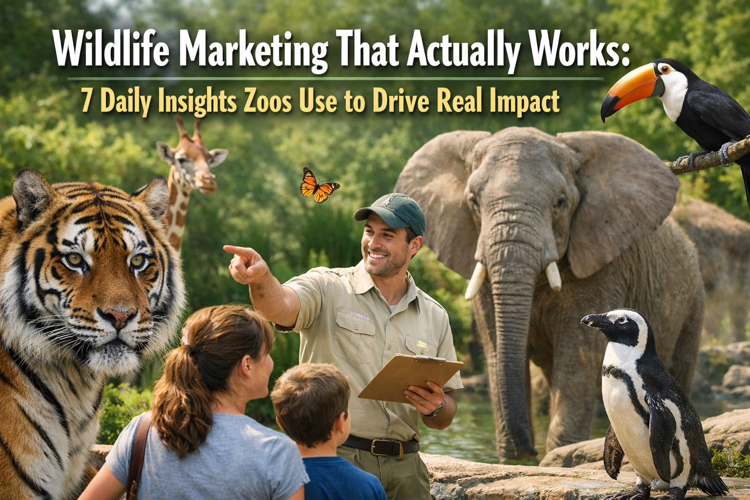 Wildlife Marketing That Actually Works: 7 Daily Insights Zoos Use to Drive Real Impact