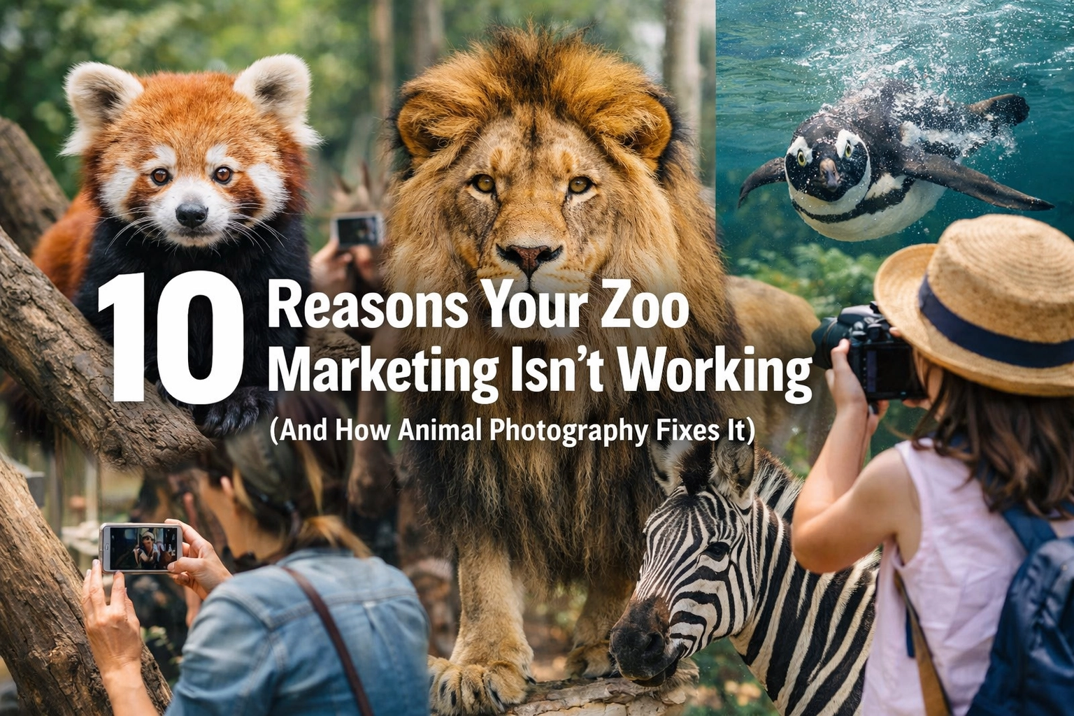 10 Reasons Your Zoo Marketing Isn't Working (And How Animal Photography Fixes It)