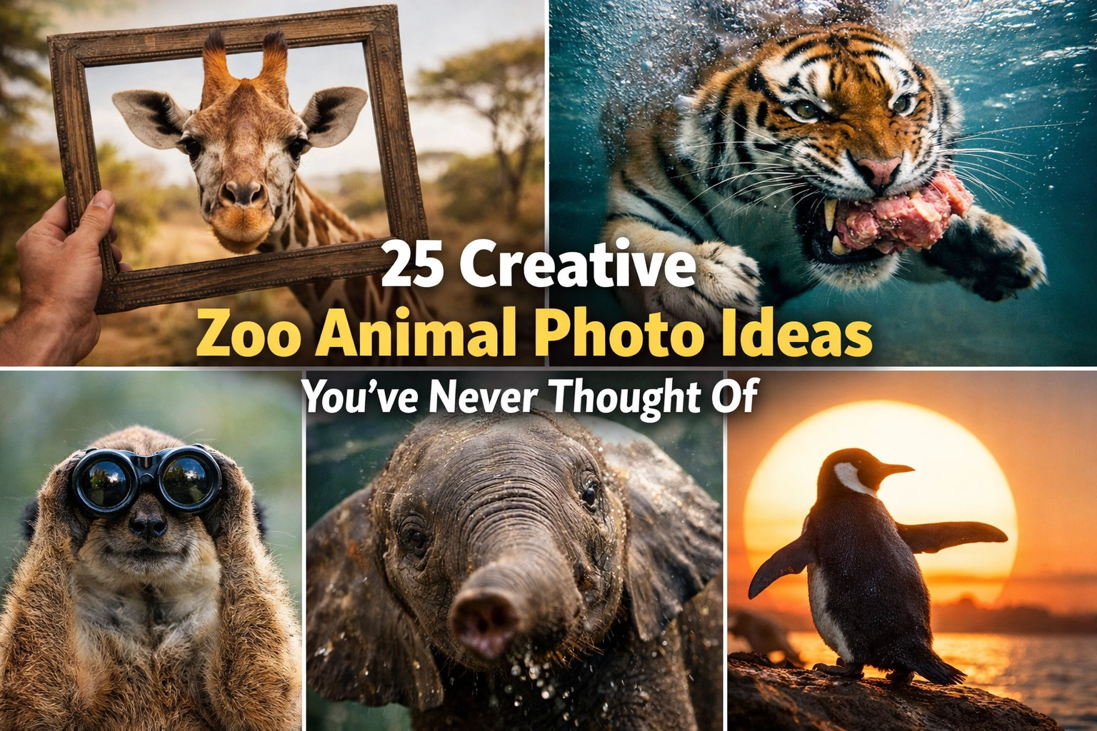25 Creative Zoo Animal Photos Ideas You've Never Thought Of