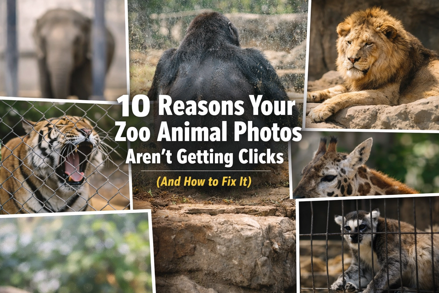 10 Reasons Your Zoo Animal Photos Aren’t Getting Clicks (And How to Fix It)