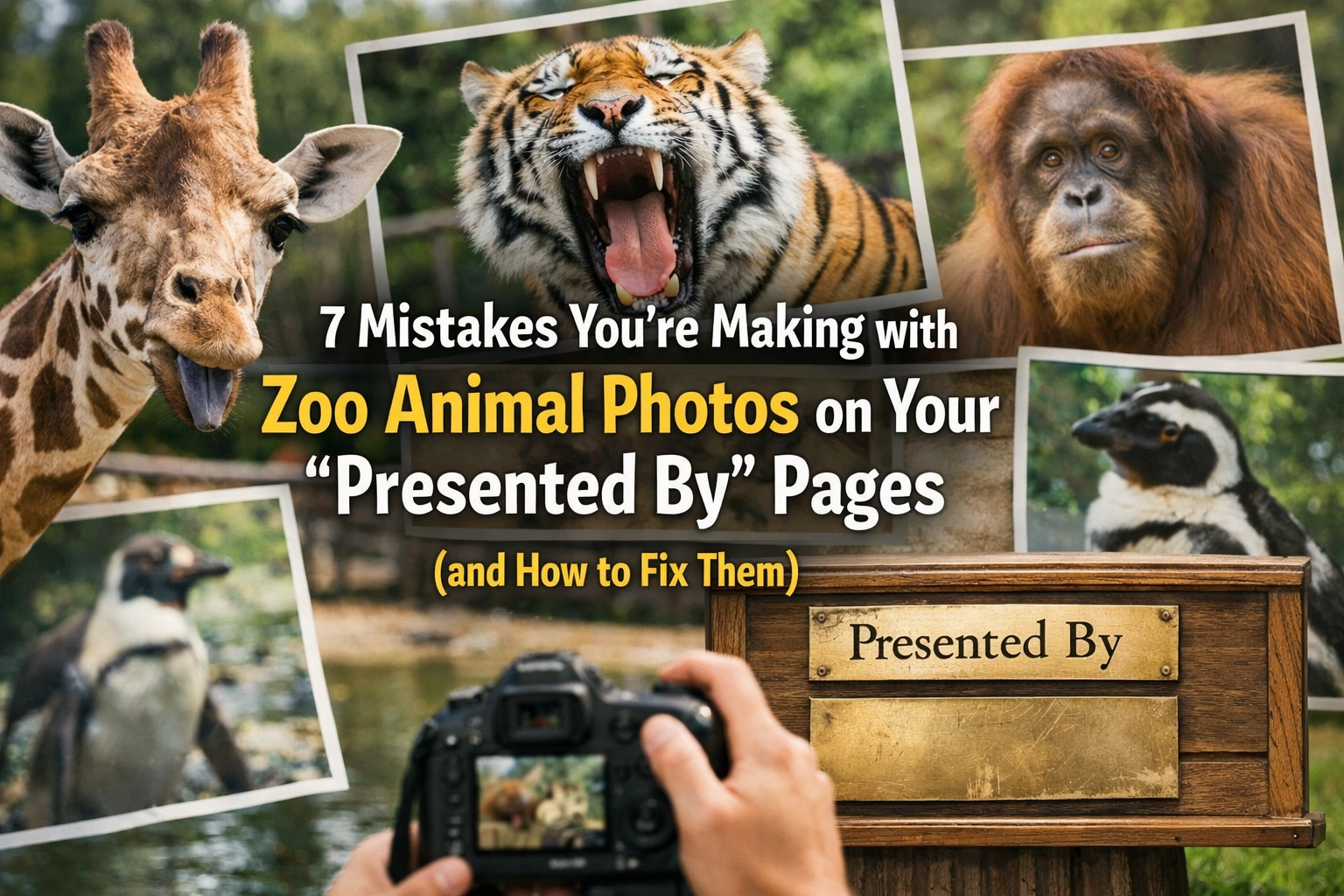 7 Mistakes You’re Making with Zoo Animal Photos on Your 
