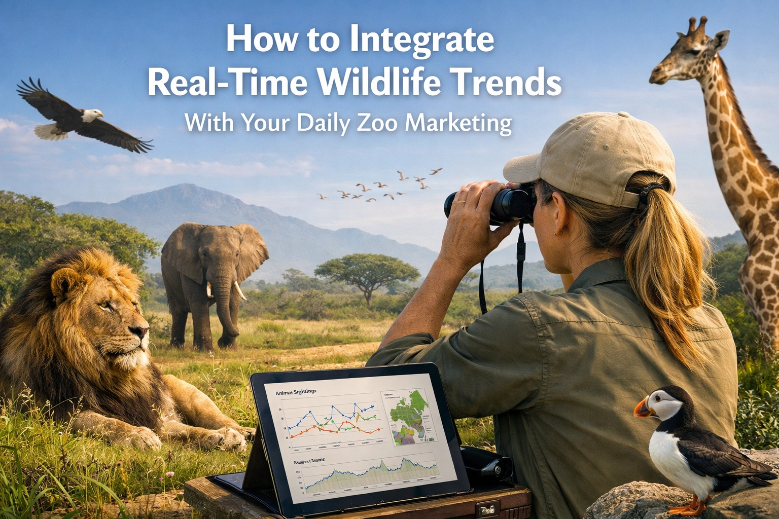 How to Integrate Real-Time Wildlife Trends With Your Daily Zoo Marketing