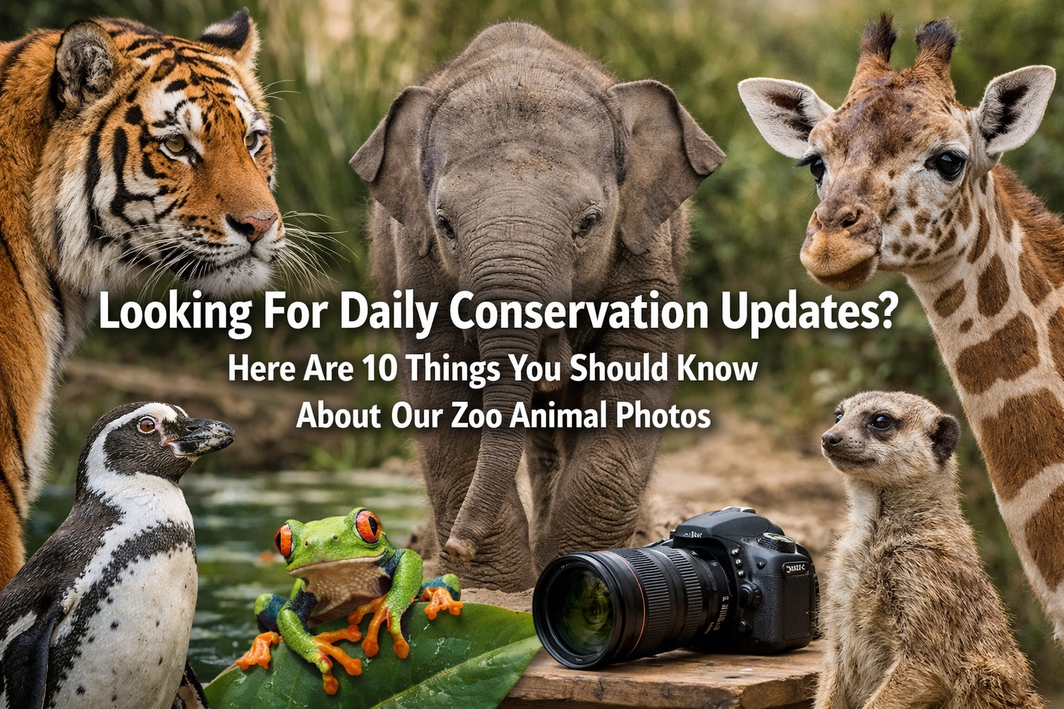 Looking For Daily Conservation Updates? Here Are 10 Things You Should Know About Our Zoo Animal Photos