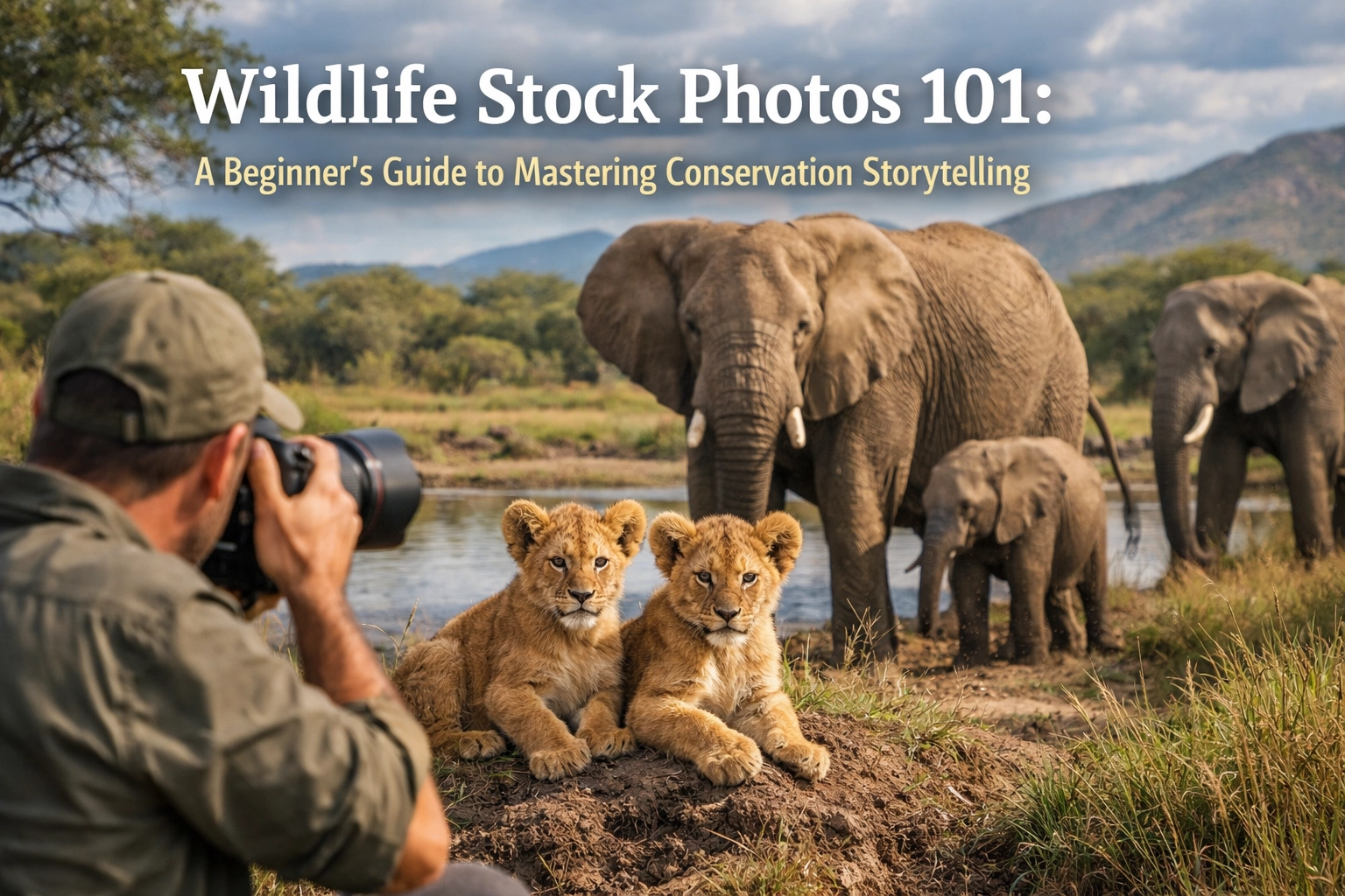 Wildlife Stock Photos 101: A Beginner’s Guide to Mastering Conservation Storytelling