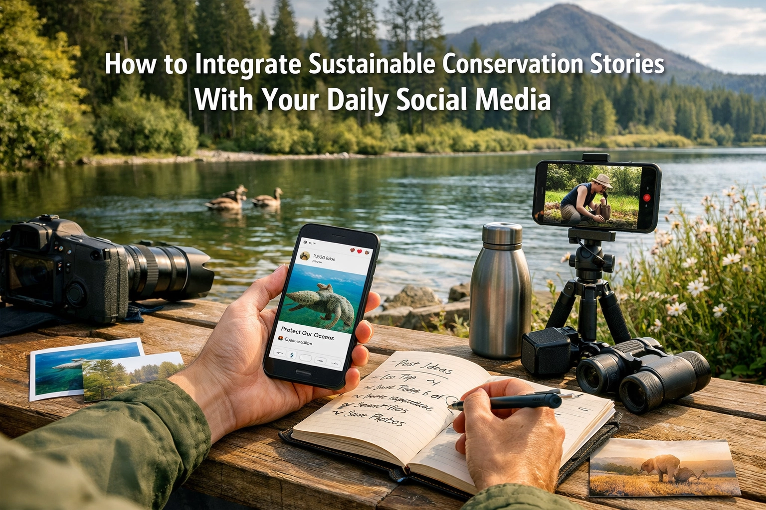 How to Integrate Sustainable Conservation Stories With Your Daily Social Media
