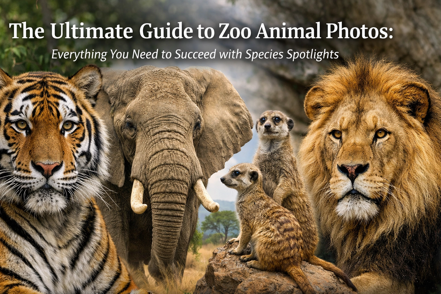The Ultimate Guide to Zoo Animal Photos: Everything You Need to Succeed with Species Spotlights