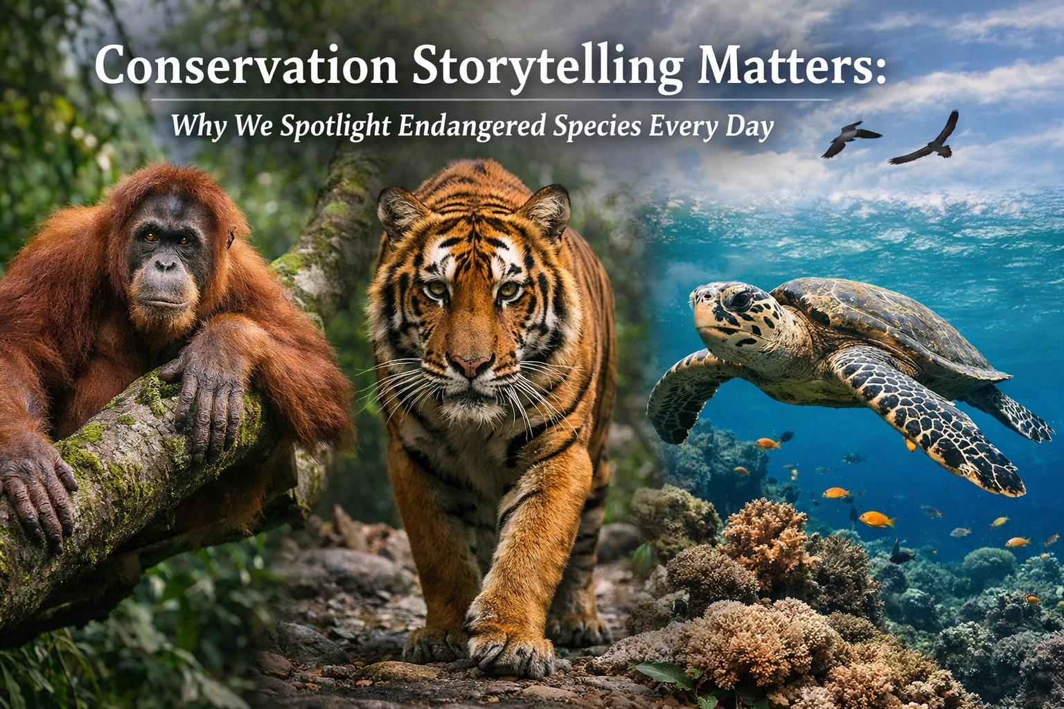 Conservation Storytelling Matters: Why We Spotlight Endangered Species Every Day