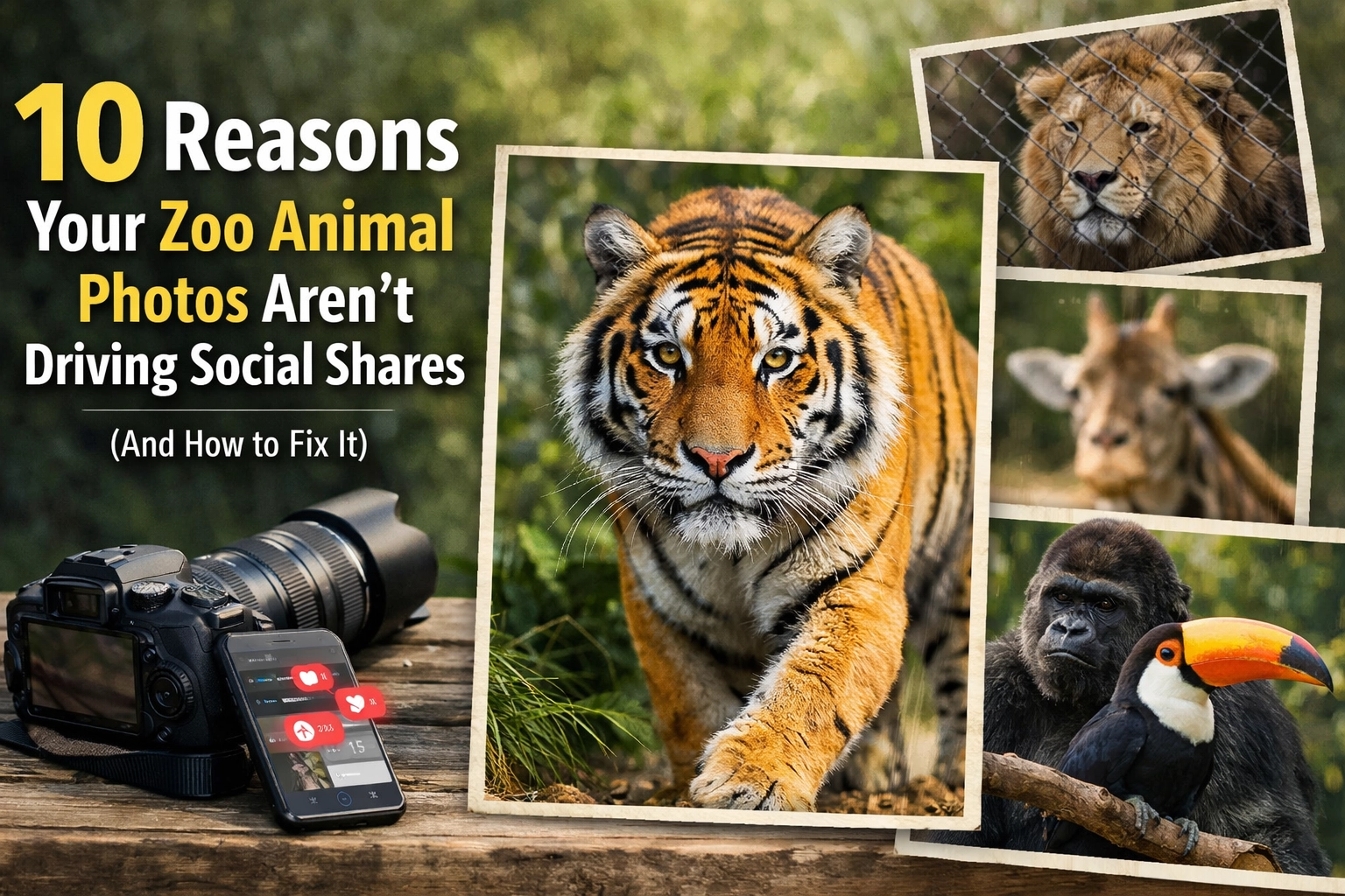 10 Reasons Your Zoo Animal Photos Aren't Driving Social Shares (And How to Fix It)