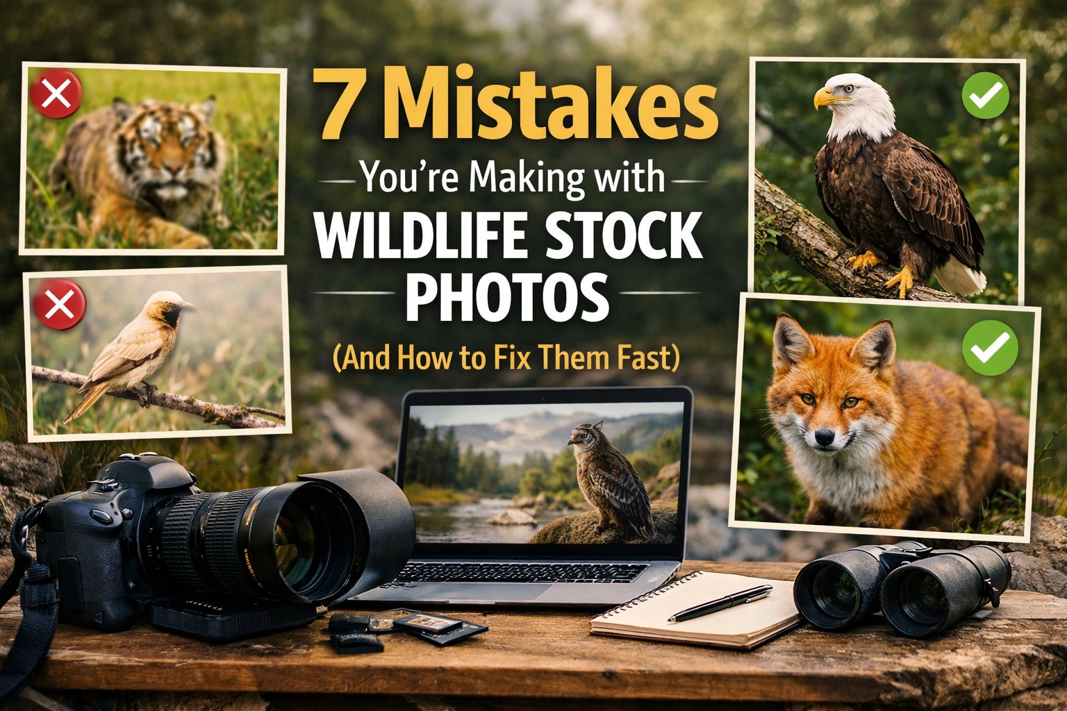 7 Mistakes You're Making with Wildlife Stock Photos (And How to Fix Them Fast)