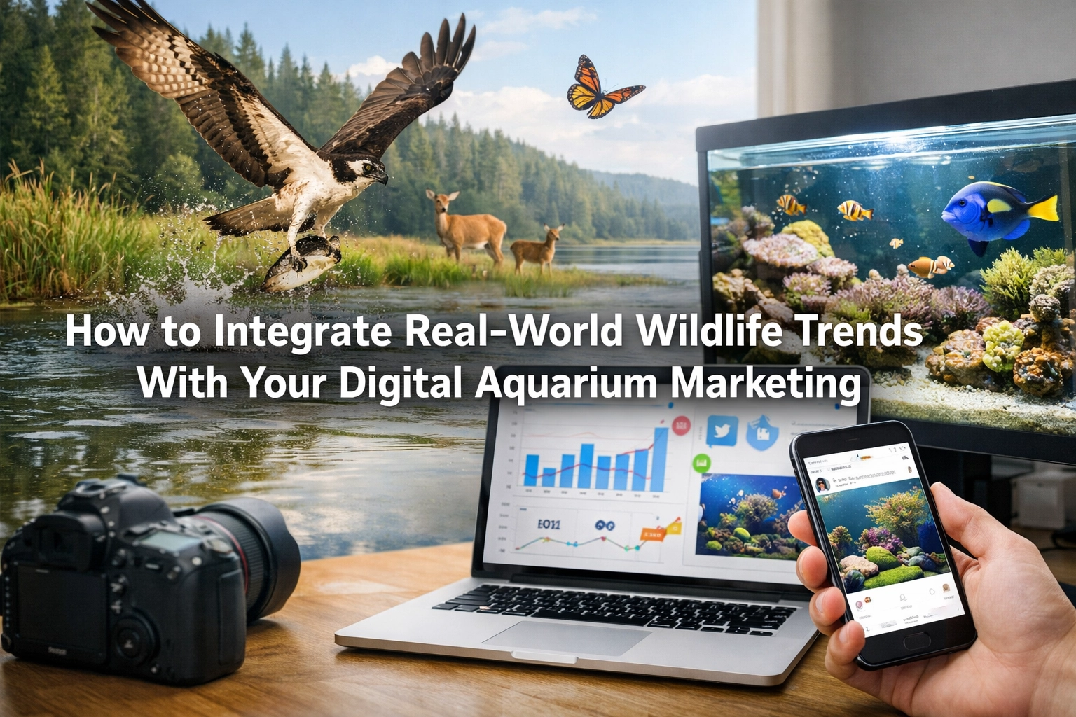 How to Integrate Real-World Wildlife Trends With Your Digital Aquarium Marketing