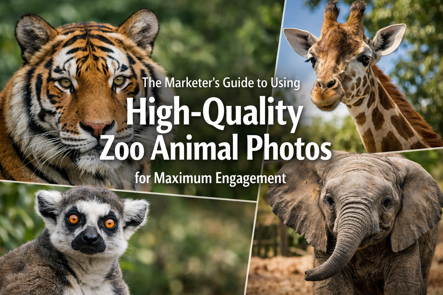 The Marketer’s Guide to Using High-Quality Zoo Animal Photos for Maximum Engagement