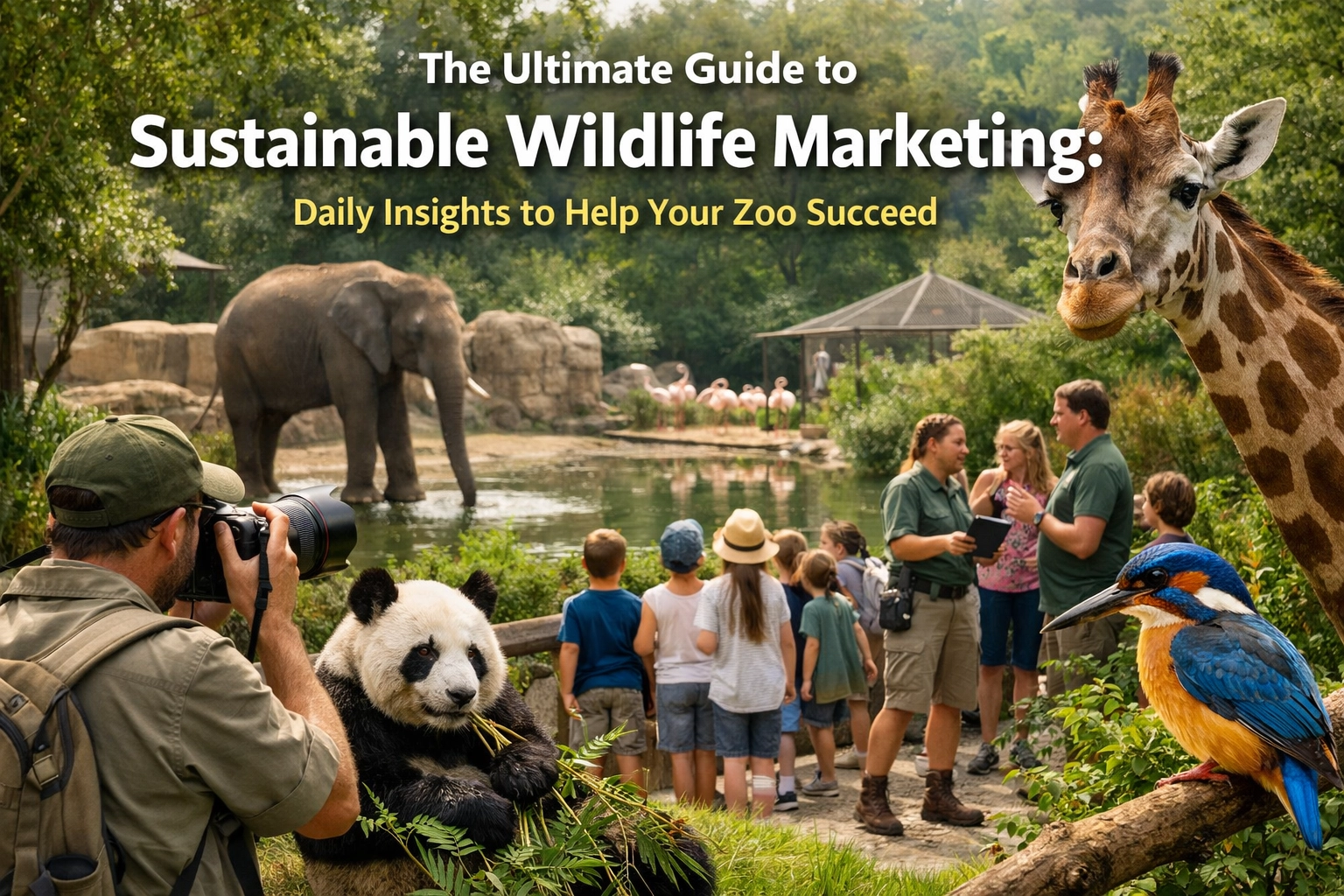 The Ultimate Guide to Sustainable Wildlife Marketing: Daily Insights to Help Your Zoo Succeed