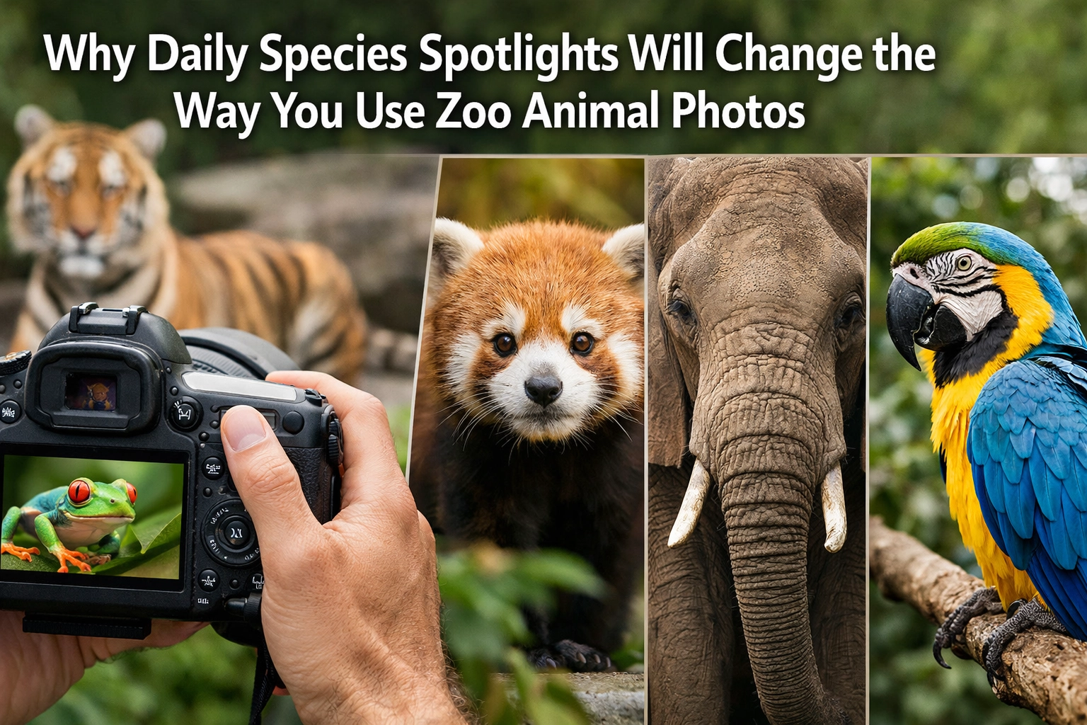 Why Daily Species Spotlights Will Change the Way You Use Zoo Animal Photos
