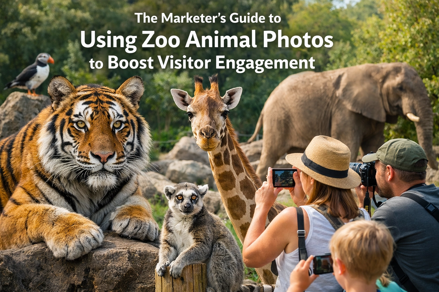 The Marketer's Guide to Using Zoo Animal Photos to Boost Visitor Engagement