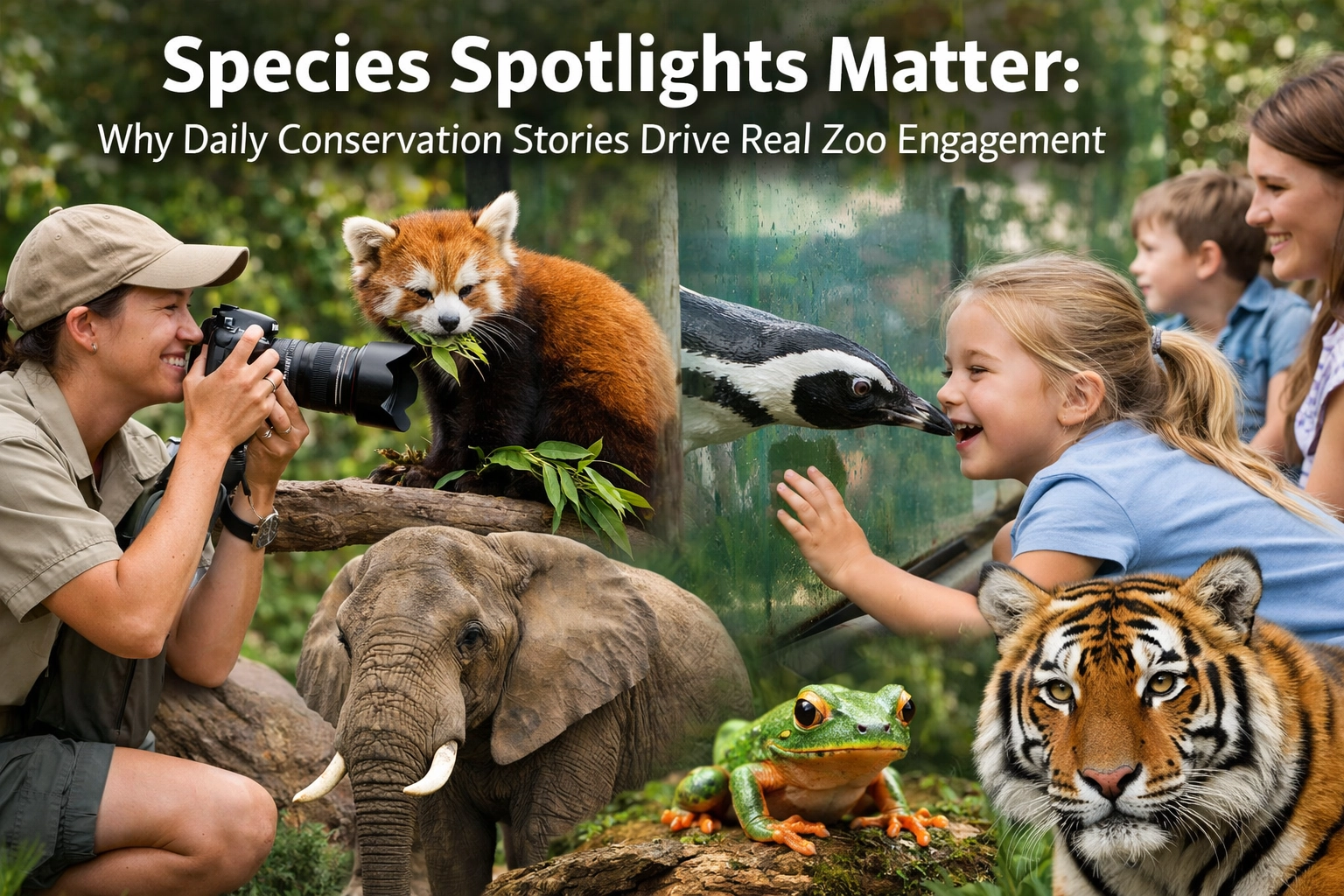 Species Spotlights Matter: Why Daily Conservation Stories Drive Real Zoo Engagement