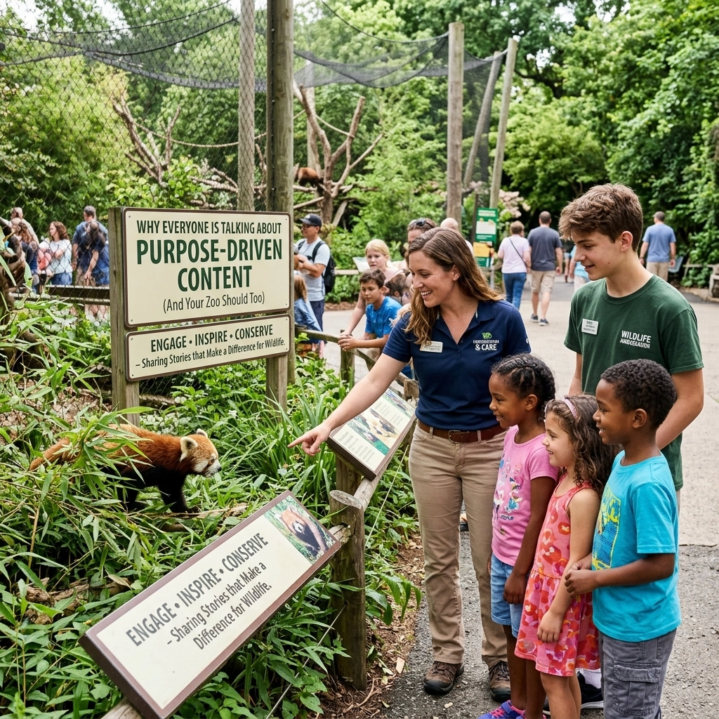 Why Everyone Is Talking About Purpose-Driven Content (And Your Zoo Should Too)