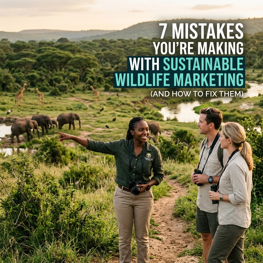 7 Mistakes You’re Making with Sustainable Wildlife Marketing (and How to Fix Them)