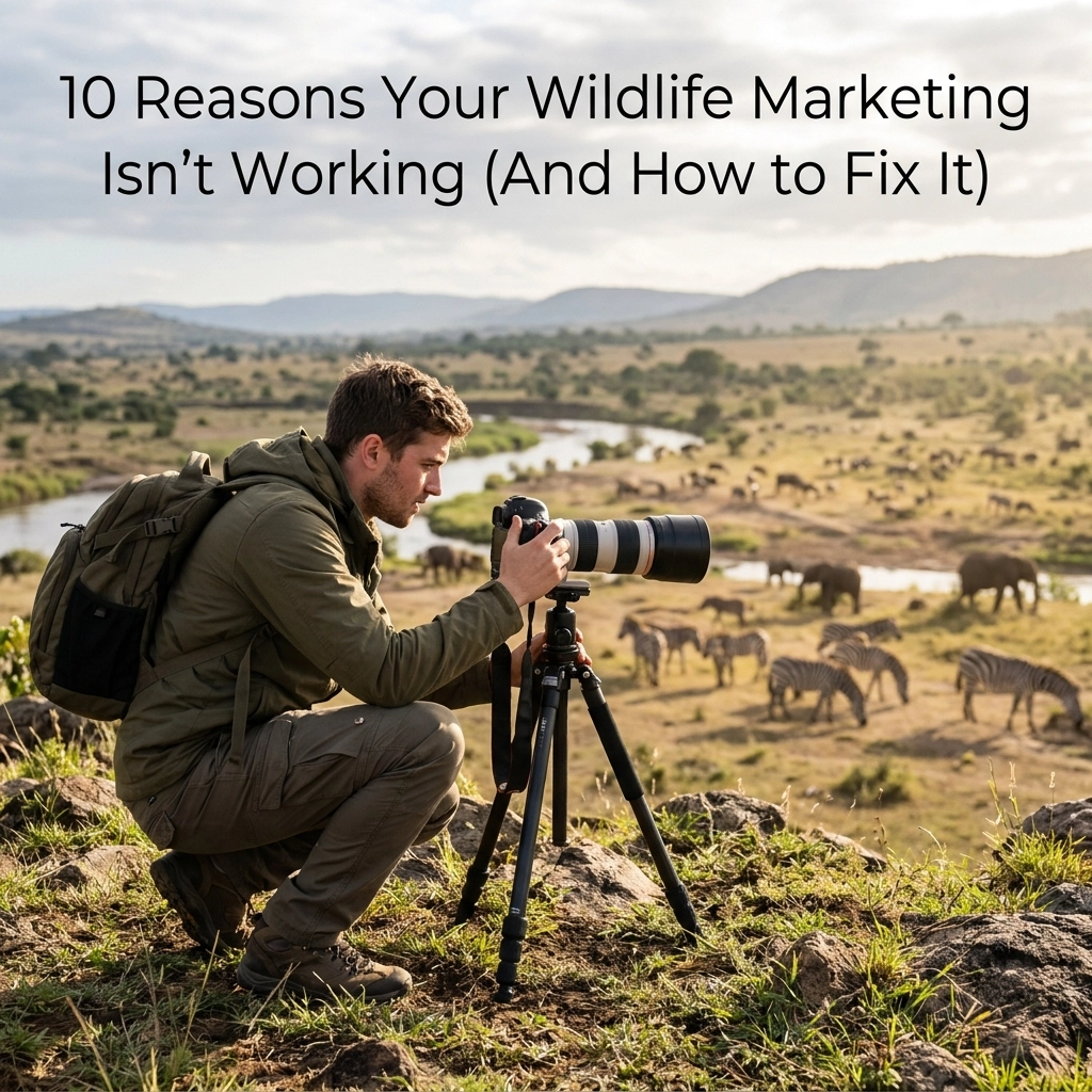 10 Reasons Your Wildlife Marketing Isn’t Working (And How to Fix It)