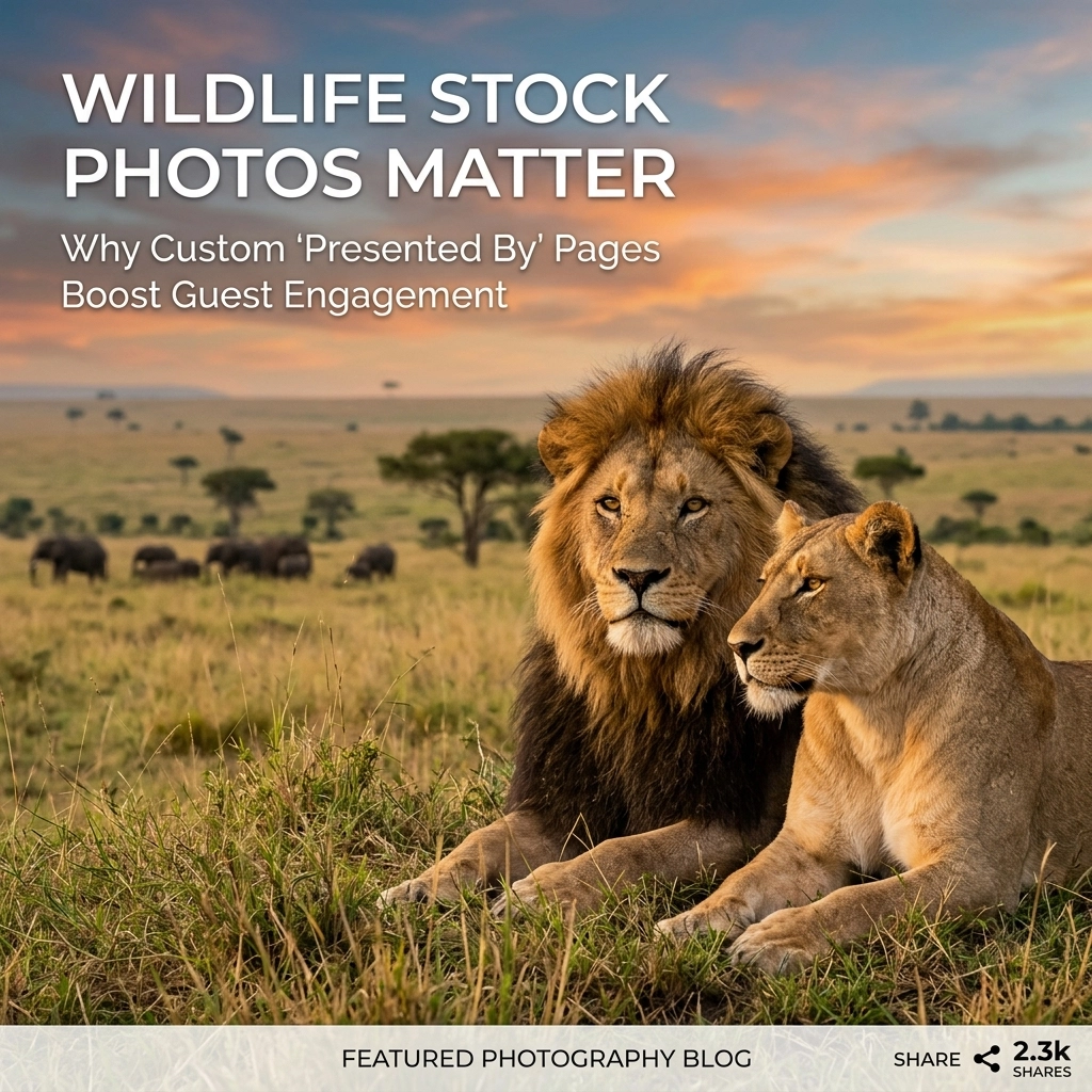 Wildlife Stock Photos Matter: Why Custom 
