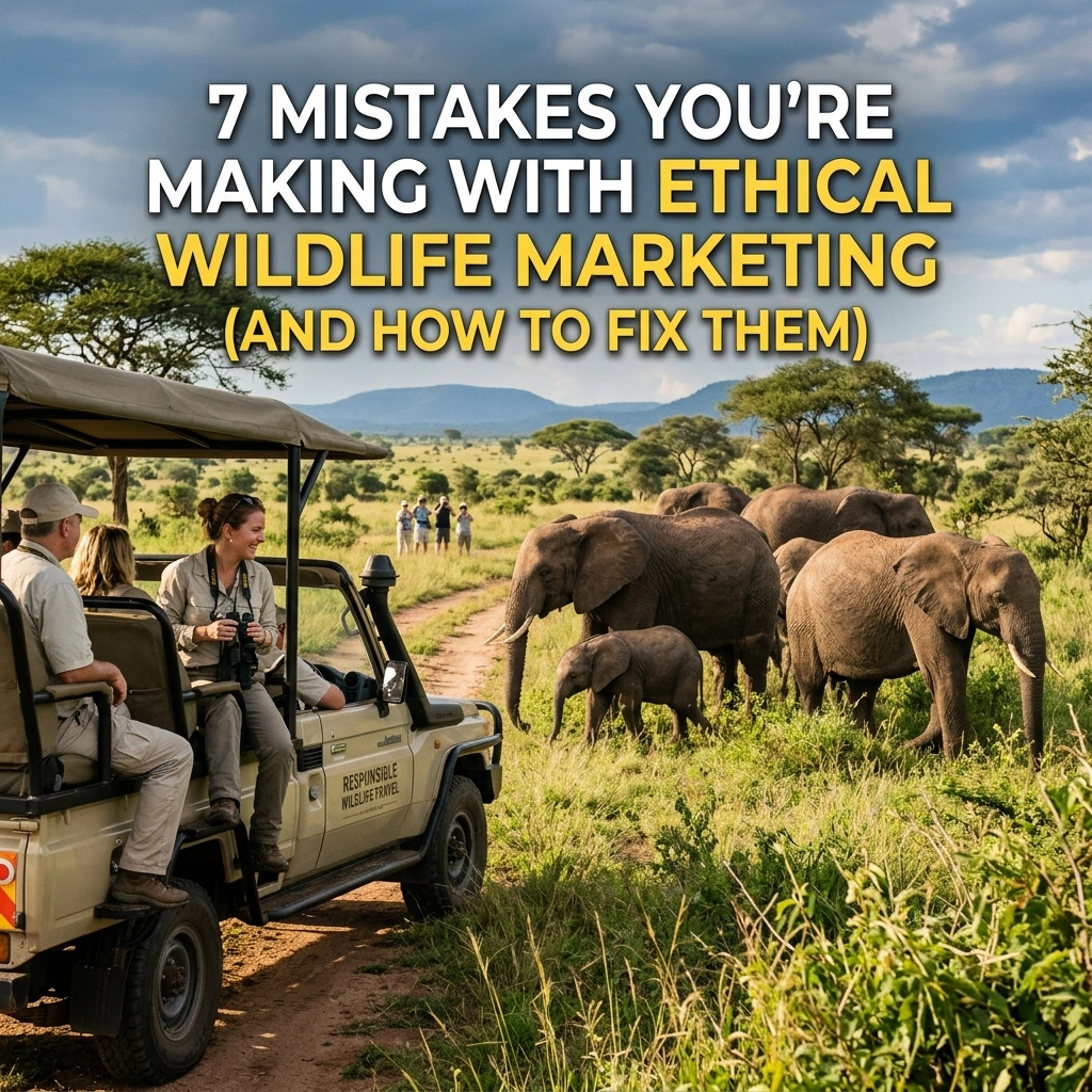 7 Mistakes You’re Making with Ethical Wildlife Marketing (and How to Fix Them)