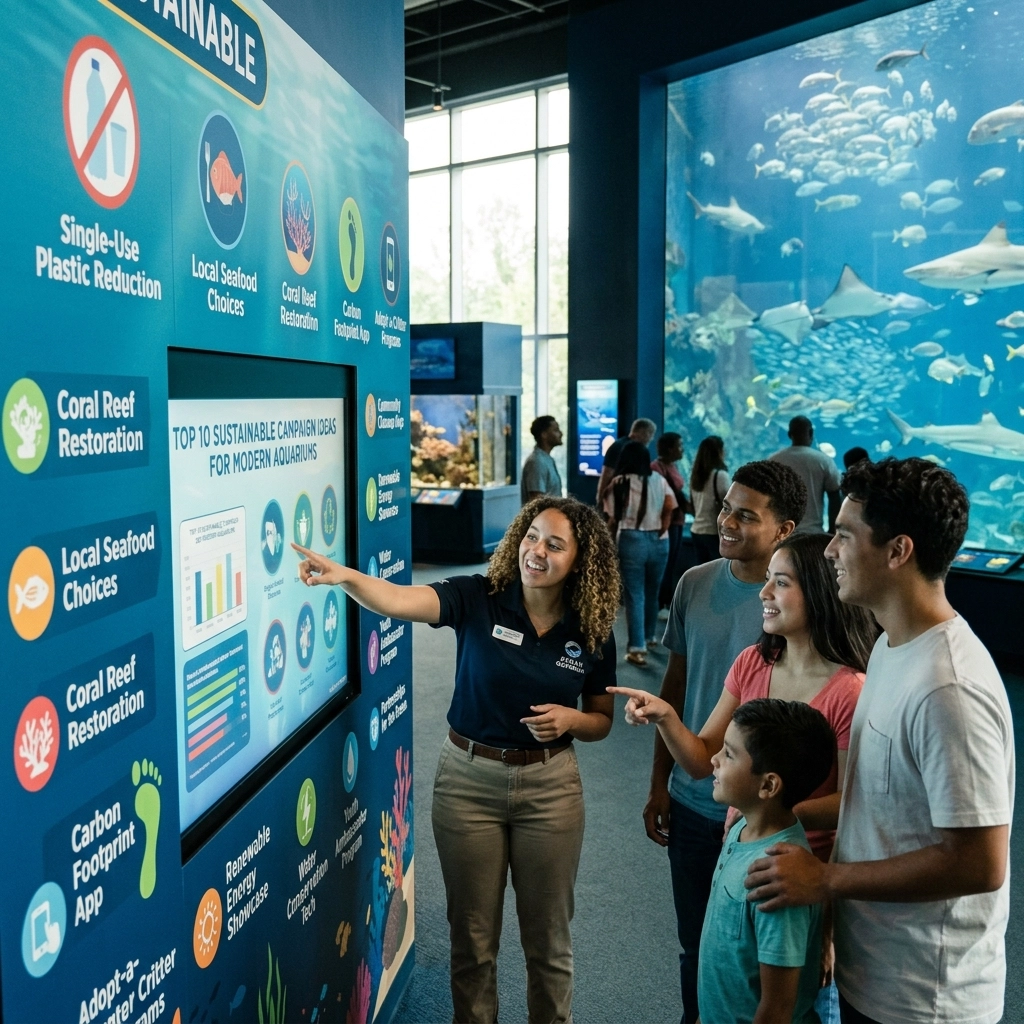 Top 10 Sustainable Campaign Ideas for Modern Aquariums