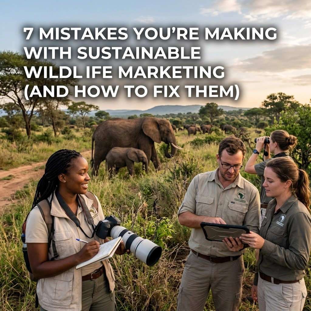 7 Mistakes You’re Making with Sustainable Wildlife Marketing (and How to Fix Them)