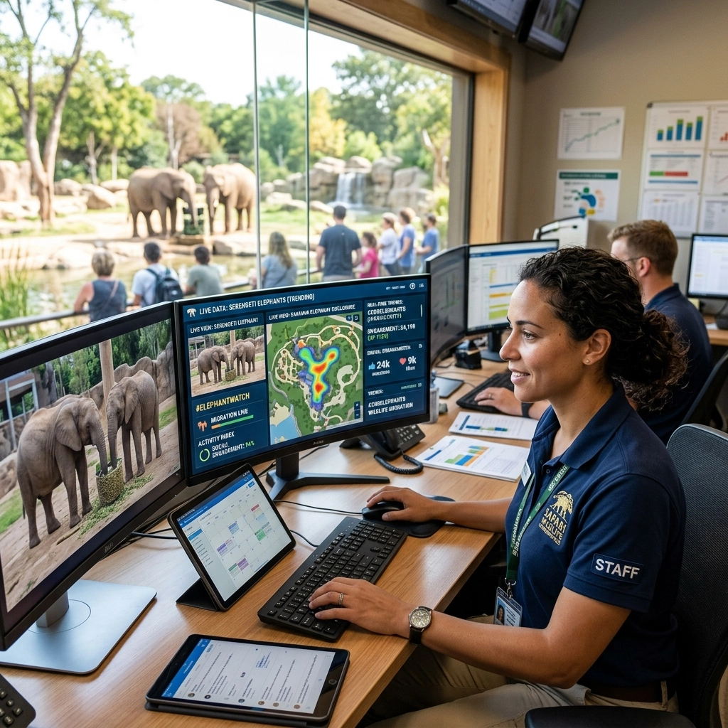 How to Integrate Real-Time Wildlife Trends With Your Zoo’s Daily Digital Strategy