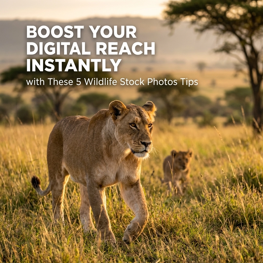 Boost Your Digital Reach Instantly with These 5 Wildlife Stock Photos Tips