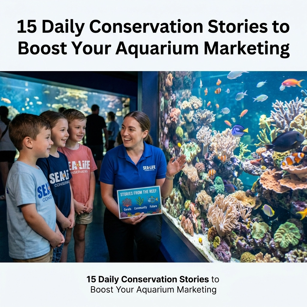 15 Daily Conservation Stories to Boost Your Aquarium Marketing